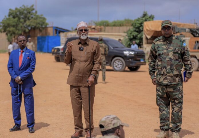 Madaxweynaha Jubaland oo Booqasho Dhiirigelin ah Ku Tegay Ciidamada Gurmadka iyo Danab