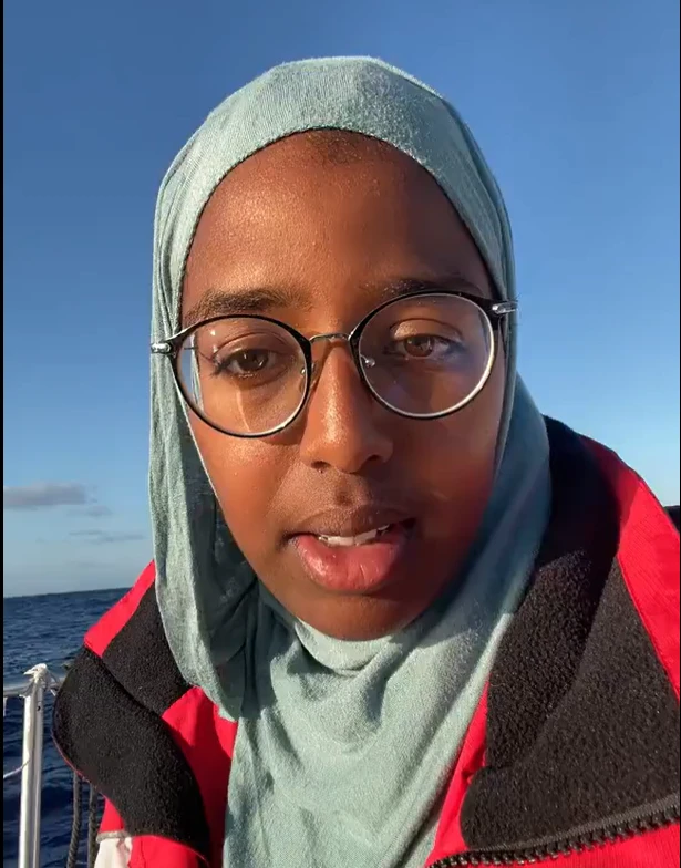 Somali-Origin Activist Shifa Abdi Among Gaza Flotilla Passengers Detained by Israeli Forces