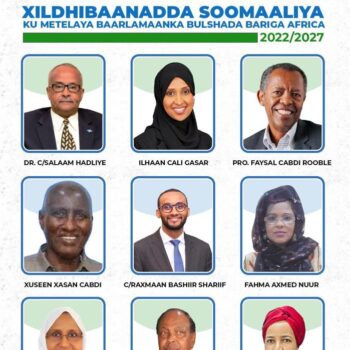Somalia Elects Nine Representatives to East African Legislative Assembly